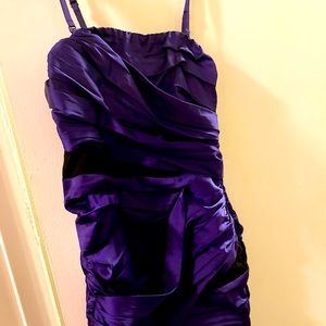 Express dress purple